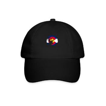 Colorado - Baseballkappe - Schwarz/Schwarz - Vorne