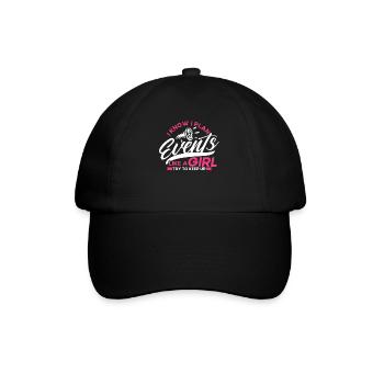 Eventplaner Hochzeitsplaner Event Manager - Baseballkappe - Schwarz/Schwarz - Vorne