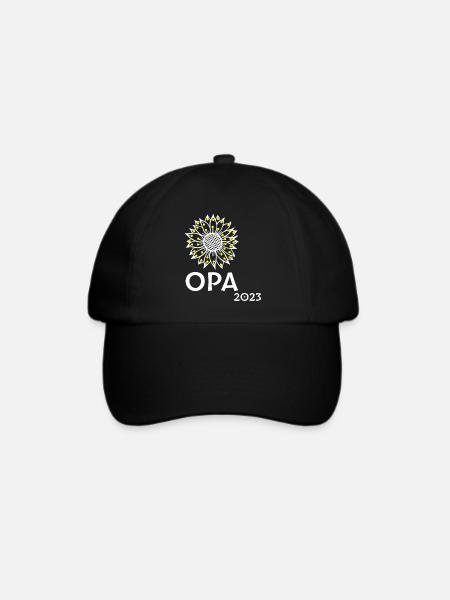 Opa 2023 loading - Baseballkappe - Schwarz/Schwarz