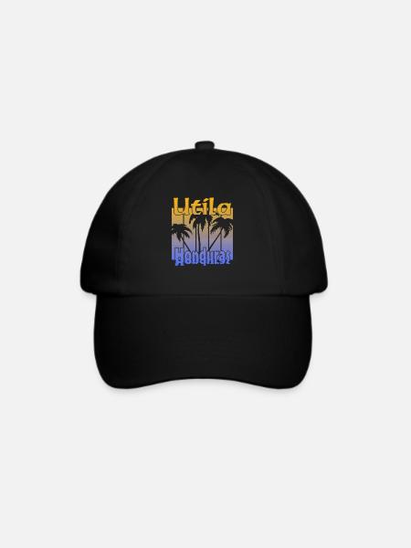 Utila Honduras - Baseballkappe - Schwarz/Schwarz
