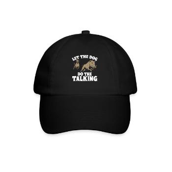 Wildschweinjagd Jäger Wildschwein - Baseballkappe - Schwarz/Schwarz - Vorne