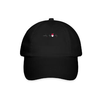 Cardio Drumming Heartbeat Fitness Class Gym Workou - Baseballkappe - Schwarz/Schwarz - Vorne
