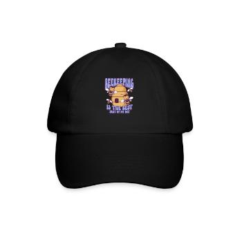 Honey Bee Beekeeping Beekeeper Honeybee Beekeeping - Baseballkappe - Schwarz/Schwarz - Vorne