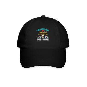 Lab Technician This Laboratory Technician Medical - Baseballkappe - Schwarz/Schwarz - Vorne
