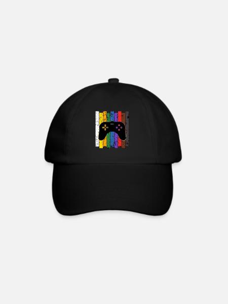 Konsole - Baseballkappe - Schwarz/Schwarz