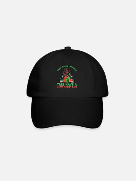 Torwart Eishockeyspieler Eishockey Sport Lebenssti - Baseballkappe - Schwarz/Schwarz