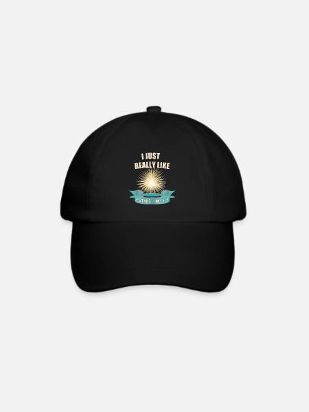 Stetnen lover - Baseballkappe - Schwarz/Schwarz
