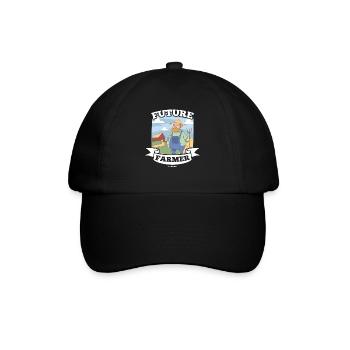Future Farmer - Baseballkappe - Schwarz/Schwarz - Vorne