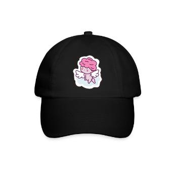 Amor - Baseballkappe - Schwarz/Schwarz - Vorne