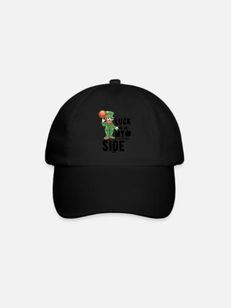 St Patricks Day Irland Basketball - Baseballkappe - Schwarz/Schwarz