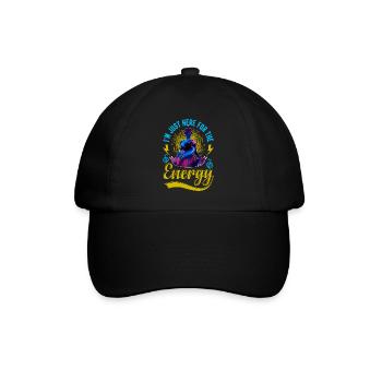 Reiki Praktizierende & Reiki Master - Baseballkappe - Schwarz/Schwarz - Vorne