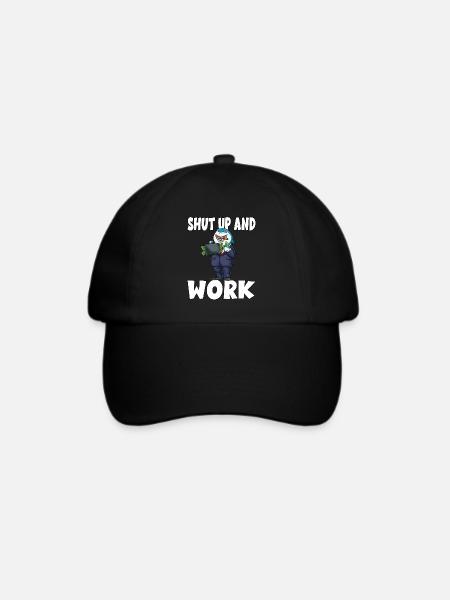 Chef Vorgesetzter Arbeiten - Baseballkappe - Schwarz/Schwarz