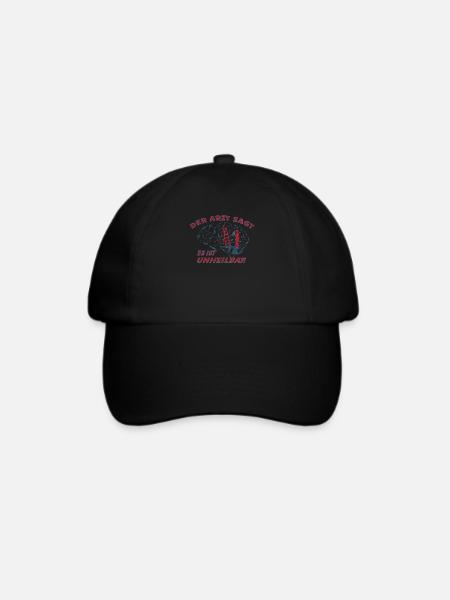 Heimwerker Geschenkidee Handwerker - Baseballkappe - Schwarz/Schwarz