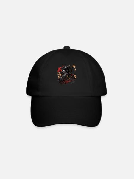 Samurai Japan Kultur - Baseballkappe - Schwarz/Schwarz