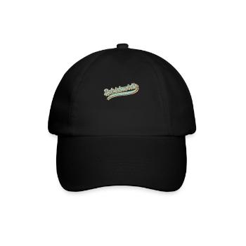BWL Vintage Betriebswirtin - Baseballkappe - Schwarz/Schwarz - Vorne
