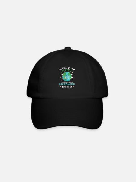 Kindergarten - Baseballkappe - Schwarz/Schwarz