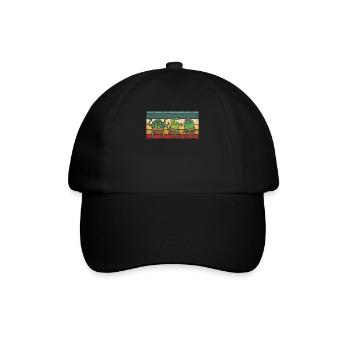 Coole Pflanzen Lustige Gartenarbeit Pflanzen - Baseballkappe - Schwarz/Schwarz - Vorne