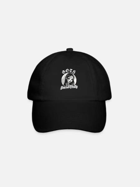 Goth You're Pretty - Goth Gothic - Baseballkappe - Schwarz/Schwarz