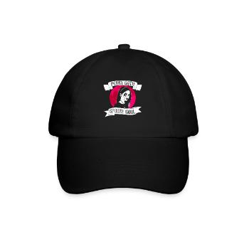 Perky Goth - Spooky Soul - Bubble Goth Perky Goth - Baseballkappe - Schwarz/Schwarz - Vorne