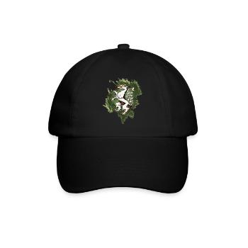 Graz Österreich - Baseballkappe - Schwarz/Schwarz - Vorne