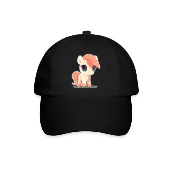 Pony - Baseballkappe - Schwarz/Schwarz - Vorne