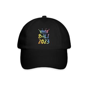 Bali 2023 - Baseballkappe - Schwarz/Schwarz - Vorne