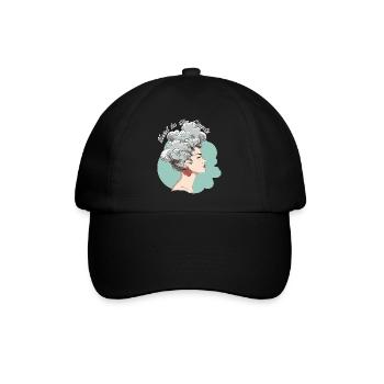 Head in the Clouds 3 - Baseballkappe - Schwarz/Schwarz - Vorne
