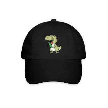 Zucchini - Baseballkappe - Schwarz/Schwarz - Vorne