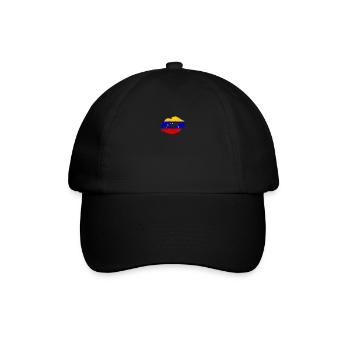 Venezuela Flaggenland Ureinwohner Abstammung Venezolanisch - Baseballkappe - Schwarz/Schwarz - Vorne