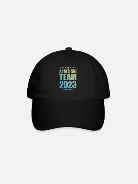 Apres Ski 2023 - Baseballkappe - Schwarz/Schwarz