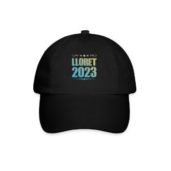 Lloret De Mar 2023 - Baseballkappe - Schwarz/Schwarz - Vorne