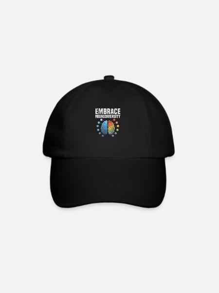 ADHS - Baseballkappe - Schwarz/Schwarz