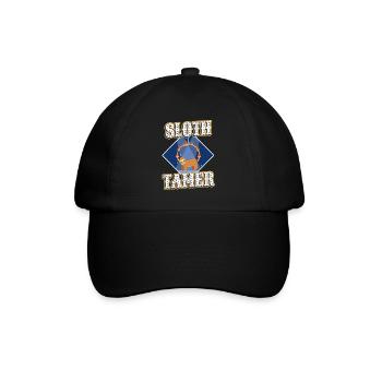 Sloth Tamer - Baseballkappe - Schwarz/Schwarz - Vorne