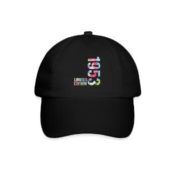 18 JAHRE 18. GEBURTSTAG LIMITED EDITION 1953 - Baseballkappe - Schwarz/Schwarz - Vorne