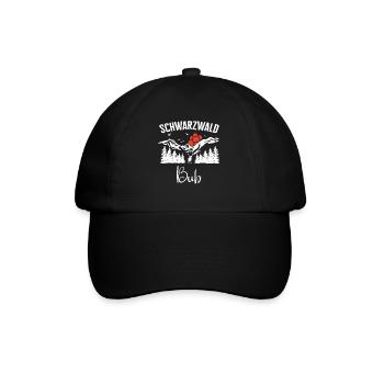 Schwarzwald Schwarzwälder Baden-Württemberg - Baseballkappe - Schwarz/Schwarz - Vorne