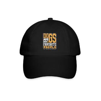 Golden Retriever Mom Dog Puppie Dog Sitter - Baseballkappe - Schwarz/Schwarz - Vorne