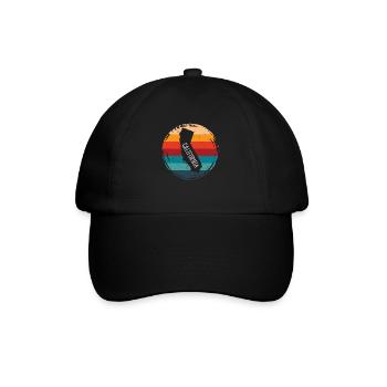 california - Baseballkappe - Schwarz/Schwarz - Vorne