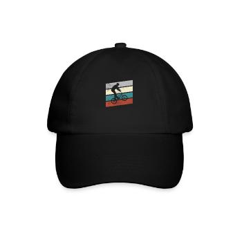 BMX Retro - Baseballkappe - Schwarz/Schwarz - Vorne