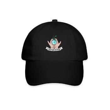 Tag der Erde Tägliches Umweltbewusstsein - Baseballkappe - Schwarz/Schwarz - Vorne