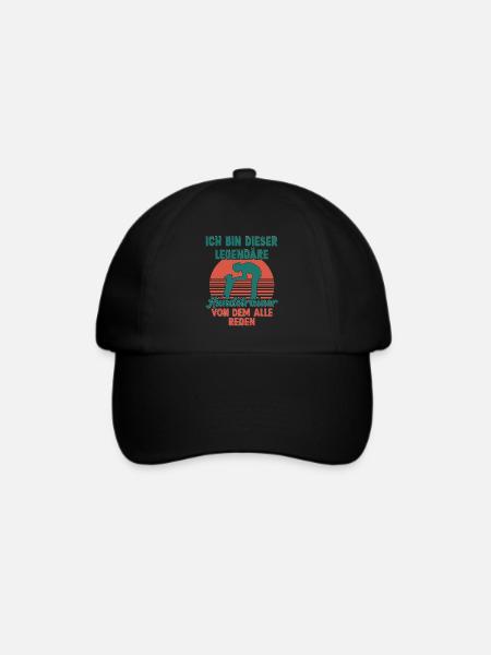 Ich bin dieser legendäre Hundetrainer Hundeschule - Baseballkappe - Schwarz/Schwarz