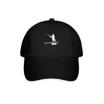 Wakeboarding - Baseballkappe - Schwarz/Schwarz - Vorne