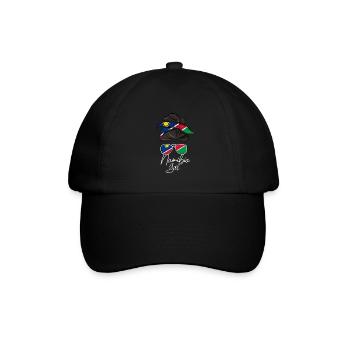 Namibia - Baseballkappe - Schwarz/Schwarz - Vorne