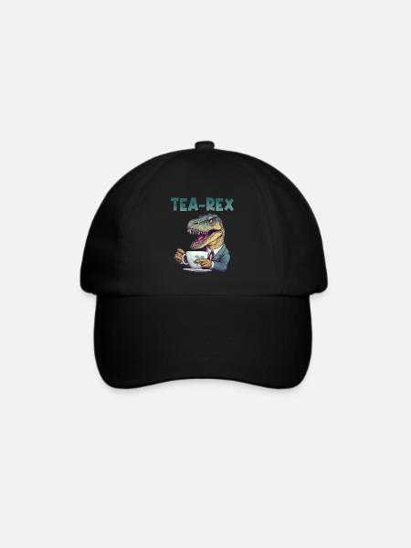 Teeliebhaber Tee Teetrinkerin Teetrinker - Baseballkappe - Schwarz/Schwarz