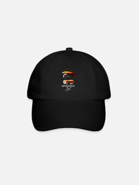 Simbabwe - Baseballkappe - Schwarz/Schwarz