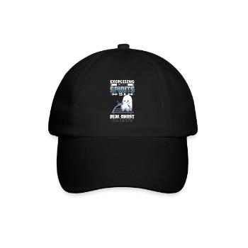 Bodybuilding Powerlifting Gewichtheben Fitness - Baseballkappe - Schwarz/Schwarz - Vorne