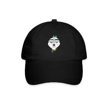 Zentral Afrikanische Republik - Baseballkappe - Schwarz/Schwarz - Vorne