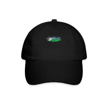Dschibuti - Baseballkappe - Schwarz/Schwarz - Vorne
