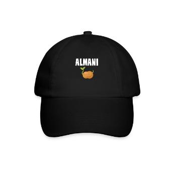 Alman Almani Kartoffel - Baseballkappe - Schwarz/Schwarz - Vorne