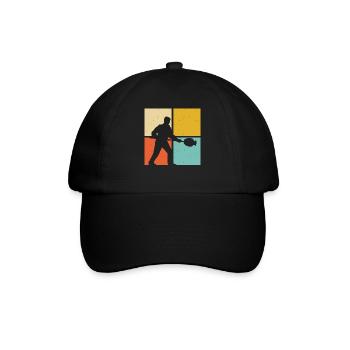 Glasbläser - Baseballkappe - Schwarz/Schwarz - Vorne