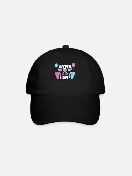 Hüter des Geschlechts - Baseballkappe - Schwarz/Schwarz